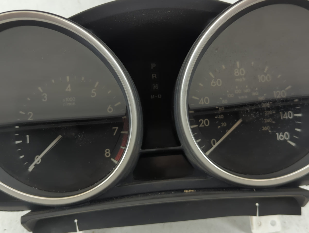 2010-2011 Mazda 3 Instrument Cluster Speedometer Gauges P/N:BBM6 55 430 Miles: Fits Fits 2010 2011 OEM Used Auto Parts - Oem