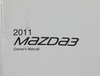 2011 Mazda 3 Owners Manual Book Guide P/N:9999-95-038C-11 OEM Used Auto Parts - Oemusedautoparts1.com