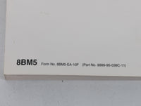 2011 Mazda 3 Owners Manual Book Guide P/N:9999-95-038C-11 OEM Used Auto Parts - Oemusedautoparts1.com