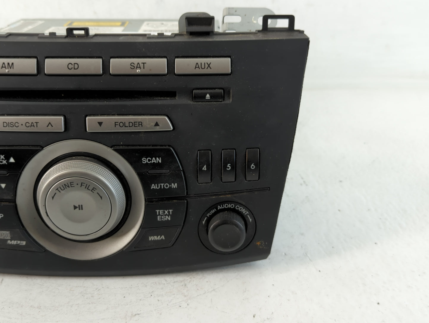 2011-2011 Mazda 3 Am Fm Cd Player Radio Receiver - Oemusedautoparts1.com