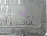 2011 Mazda 3 Fusebox Fuse Box Panel Relay Module P/N:BBM6-66761 Fits OEM Used Auto Parts - Oemusedautoparts1.com