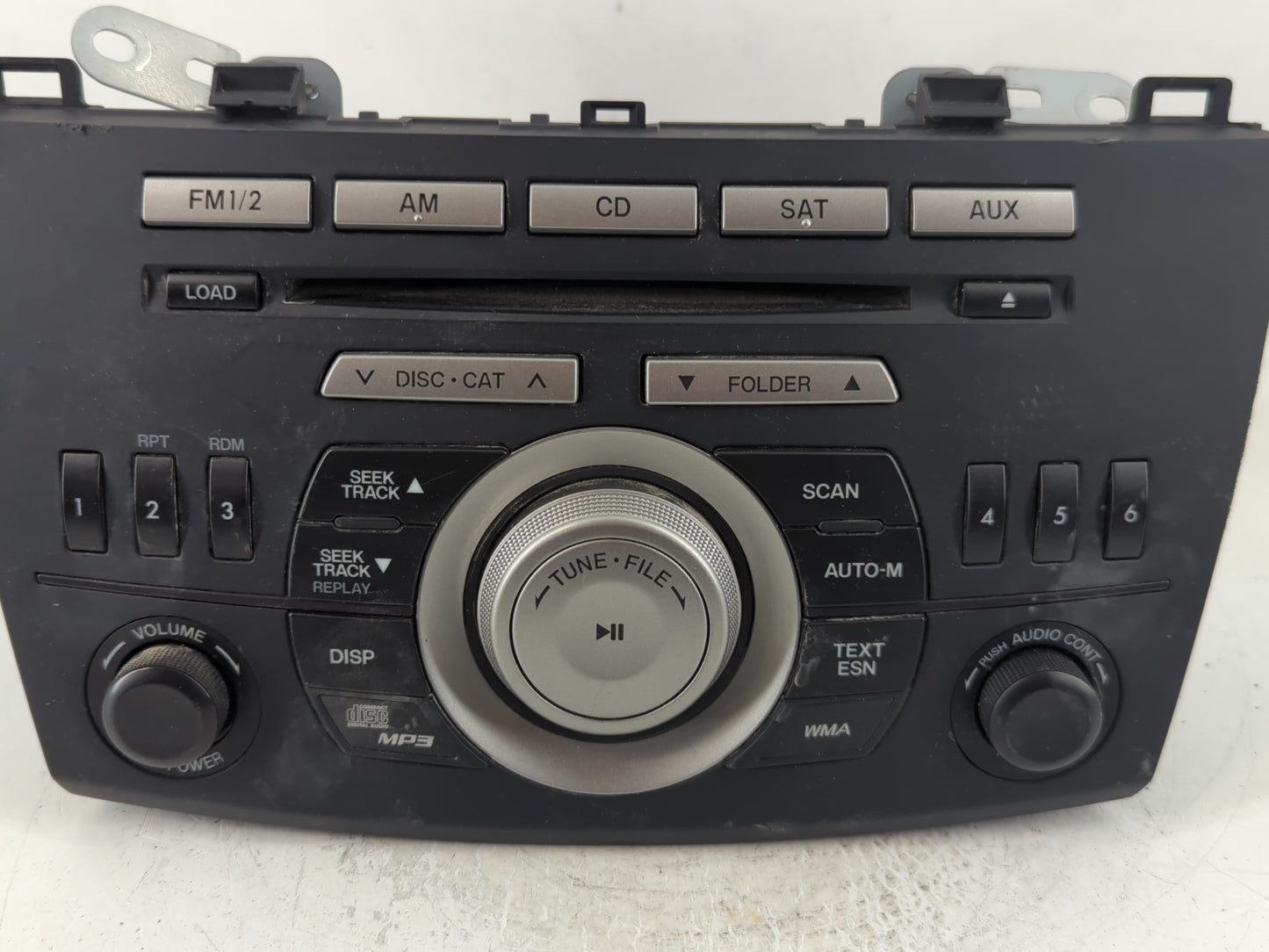 2011 Mazda 3 Radio AM FM Cd Player Receiver Replacement P/N:14792948 BBM5 66 AR0 Fits OEM Used Auto Parts - Oemusedautoparts