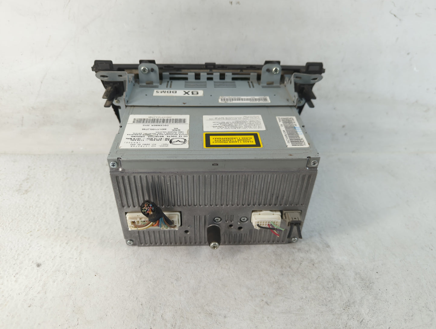 2011 Mazda 3 Radio AM FM Cd Player Receiver Replacement P/N:BBM5 66 AR0 14792746 Fits OEM Used Auto Parts - Oemusedautoparts