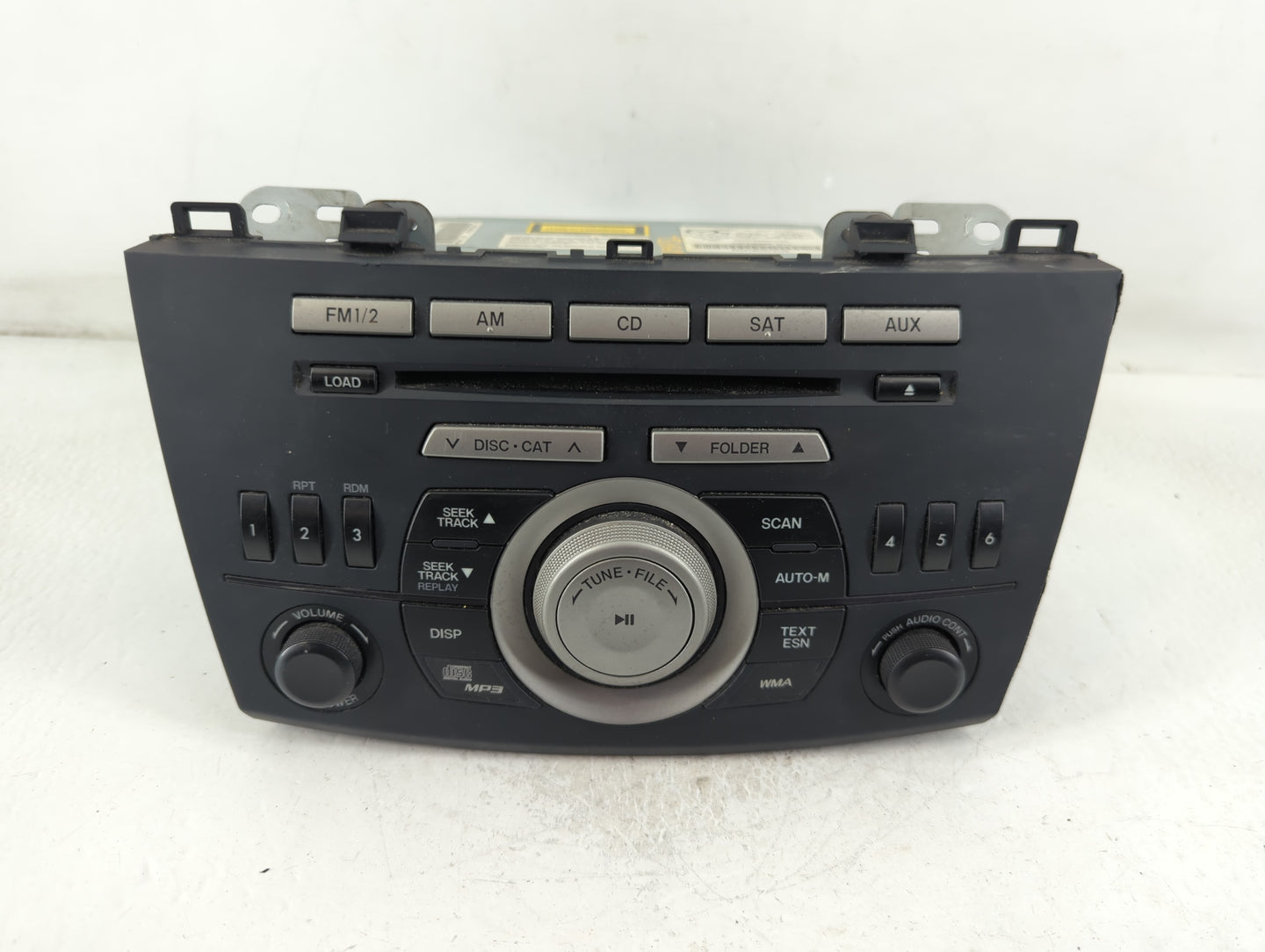 2011 Mazda 3 Radio AM FM Cd Player Receiver Replacement P/N:BBM5 66 AR0 14792746 Fits OEM Used Auto Parts - Oemusedautoparts