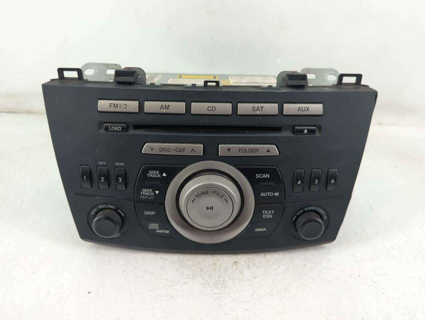 2011 Mazda 3 Radio AM FM Cd Player Receiver Replacement P/N:BBM5 66 AR0 14792746 Fits OEM Used Auto Parts - Oemusedautoparts