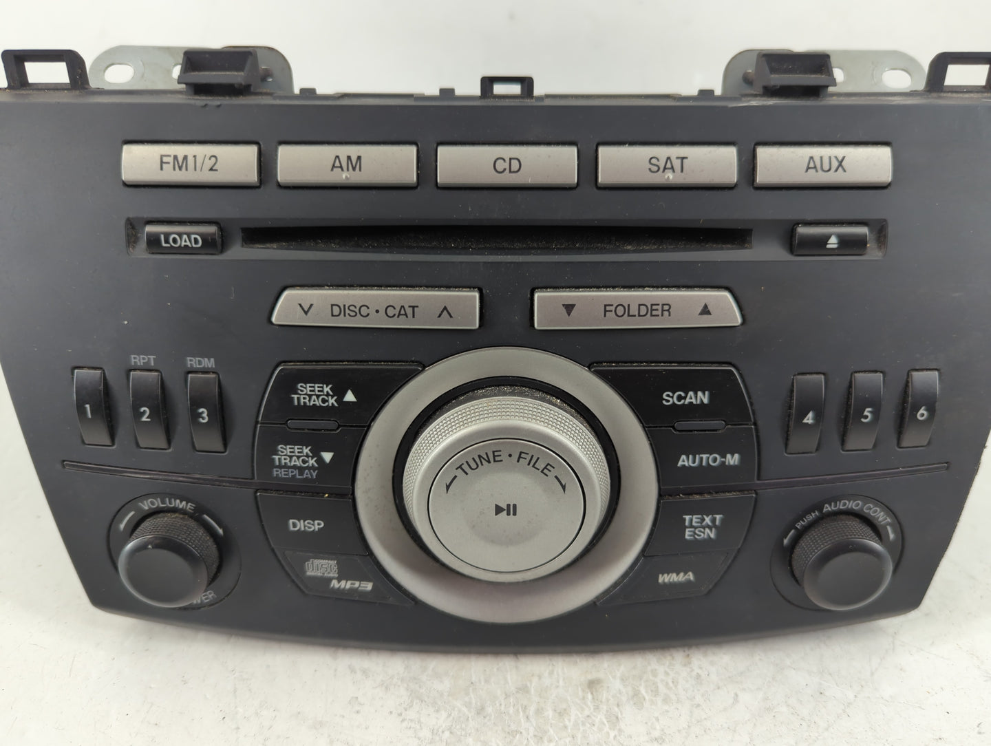 2011 Mazda 3 Radio AM FM Cd Player Receiver Replacement P/N:BBM5 66 AR0 14792746 Fits OEM Used Auto Parts - Oemusedautoparts