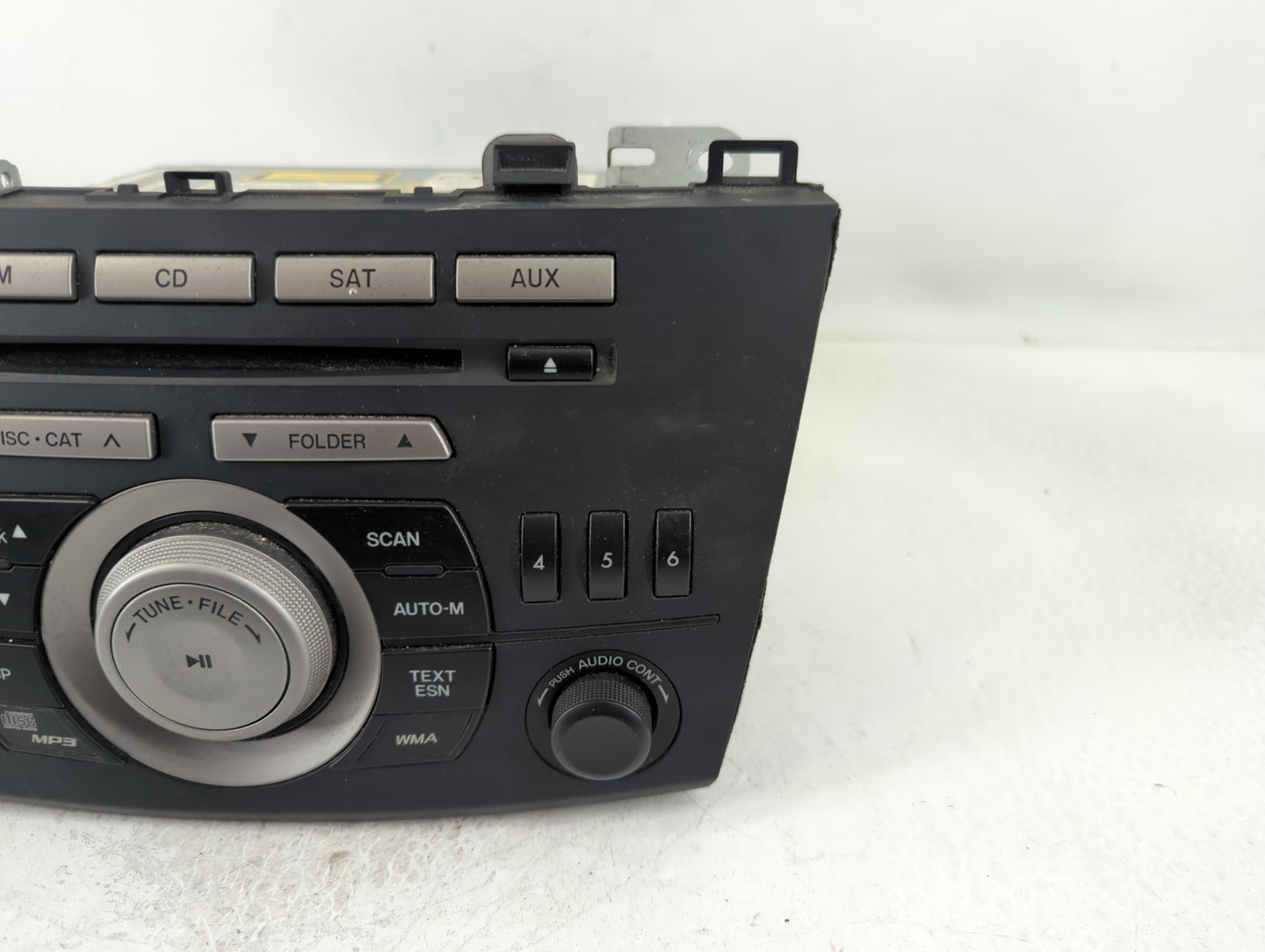 2011 Mazda 3 Radio AM FM Cd Player Receiver Replacement P/N:BBM5 66 AR0 14792746 Fits OEM Used Auto Parts - Oemusedautoparts