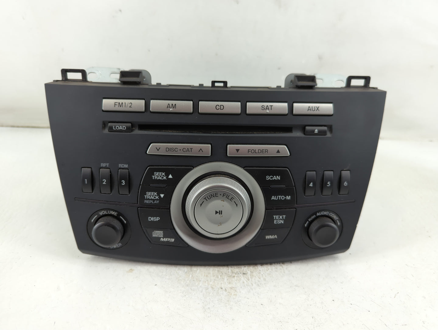2011 Mazda 3 Radio AM FM Cd Player Receiver Replacement P/N:BBM5 66 AR0 14792746 Fits OEM Used Auto Parts - Oemusedautoparts