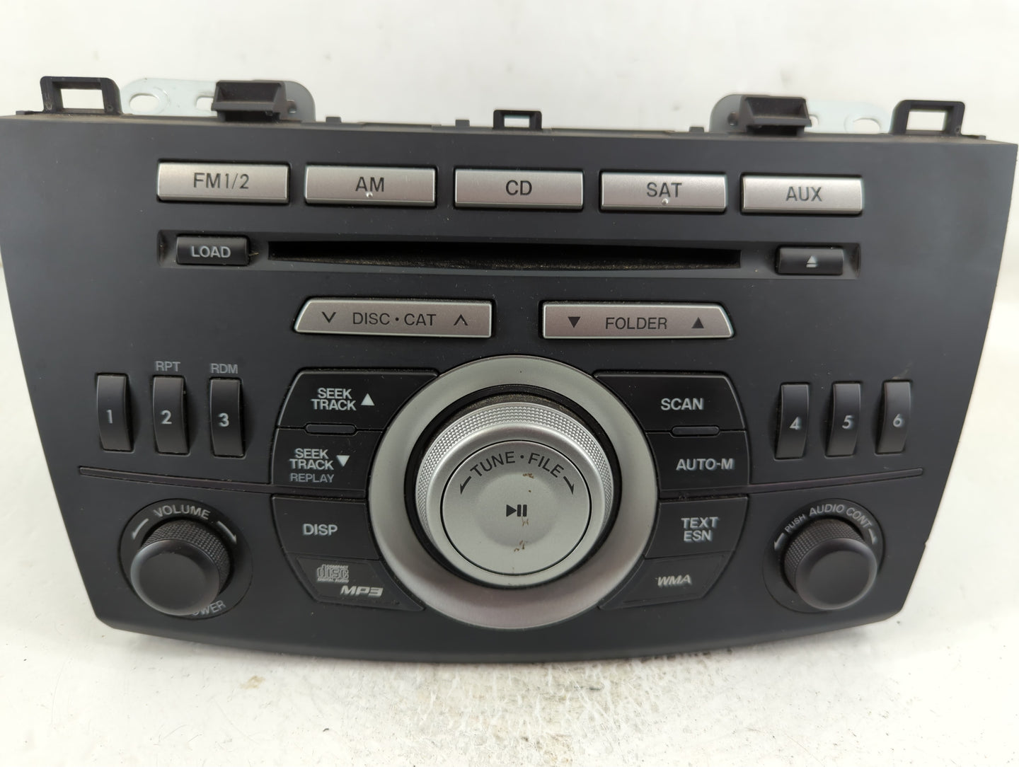 2011 Mazda 3 Radio AM FM Cd Player Receiver Replacement P/N:BBM5 66 AR0 14792746 Fits OEM Used Auto Parts - Oemusedautoparts