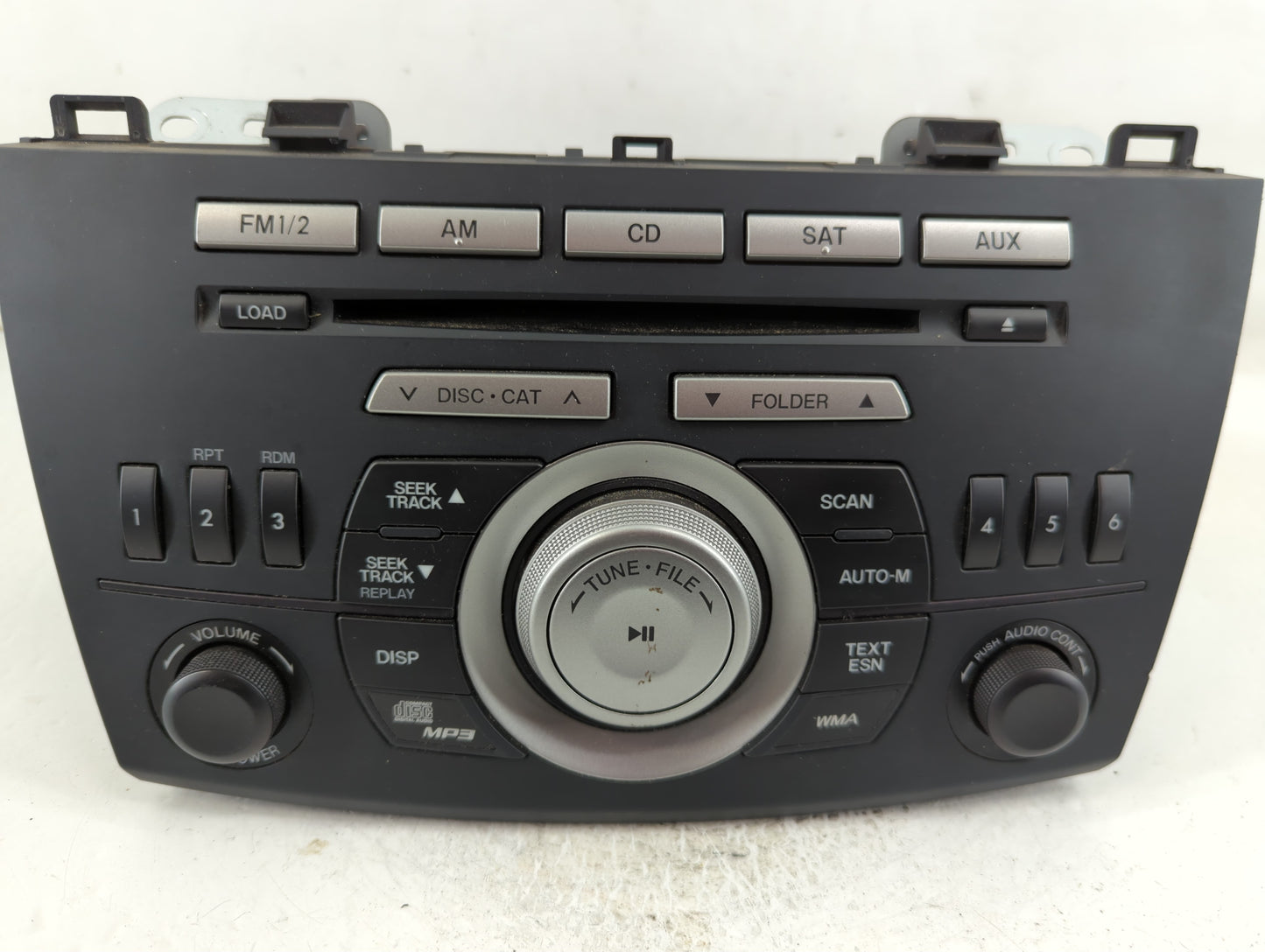 2011 Mazda 3 Radio AM FM Cd Player Receiver Replacement P/N:BBM5 66 AR0 14792746 Fits OEM Used Auto Parts - Oemusedautoparts