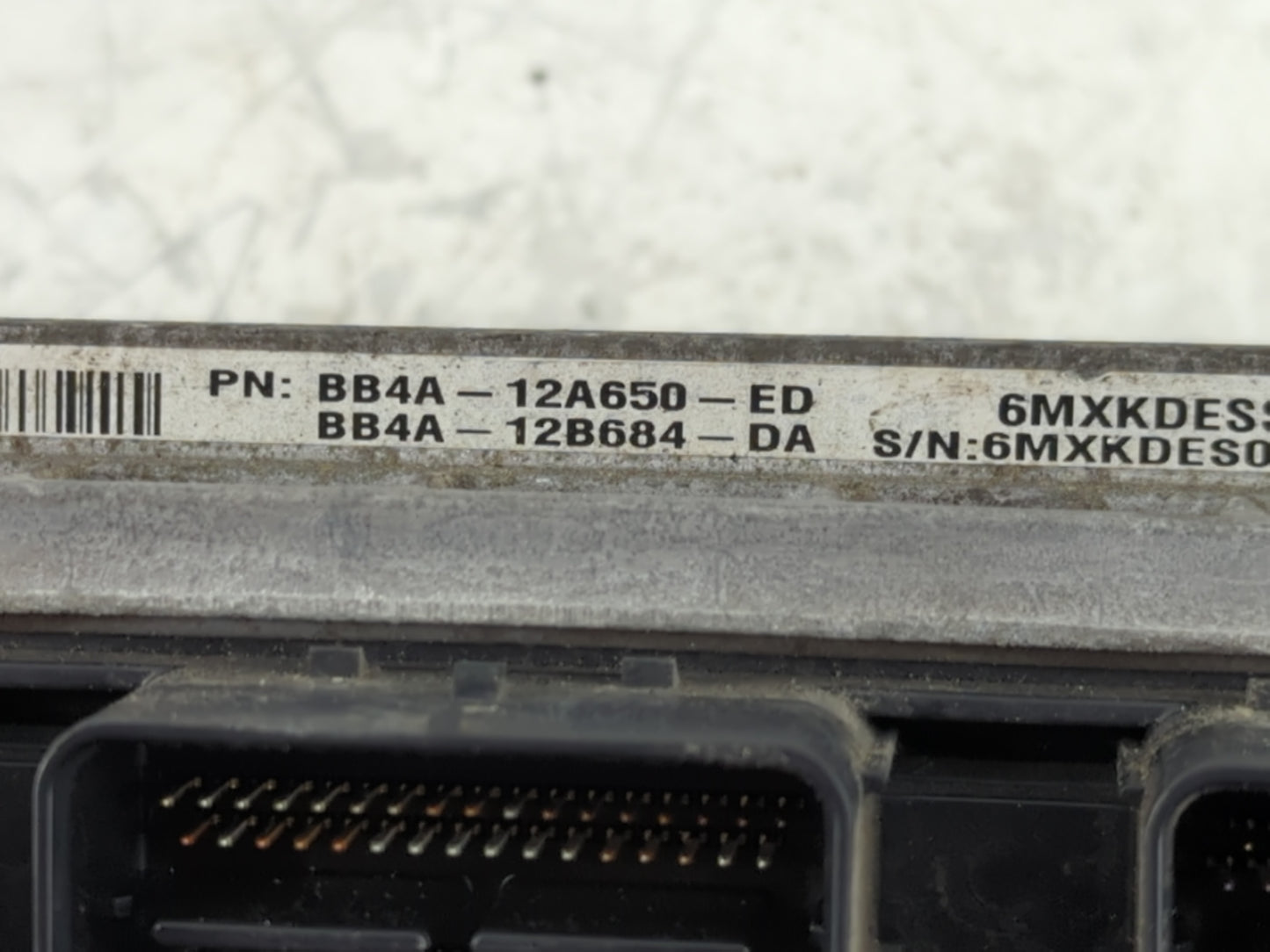 2011-2013 Mazda 6 PCM Engine Control Computer ECU ECM PCU OEM P/N:BB4A-12A650-ED Fits Fits 2011 2012 2013 OEM Used Auto Part