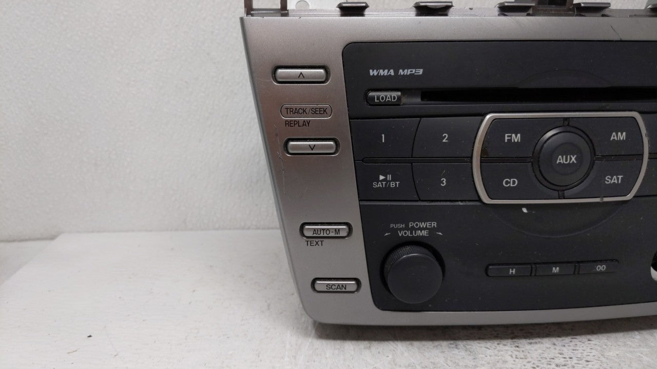 2011-2013 Mazda 6 Radio AM FM Cd Player Receiver Replacement P/N:GEG4 66 9RX Fits Fits 2011 2012 2013 OEM Used Auto Parts - 