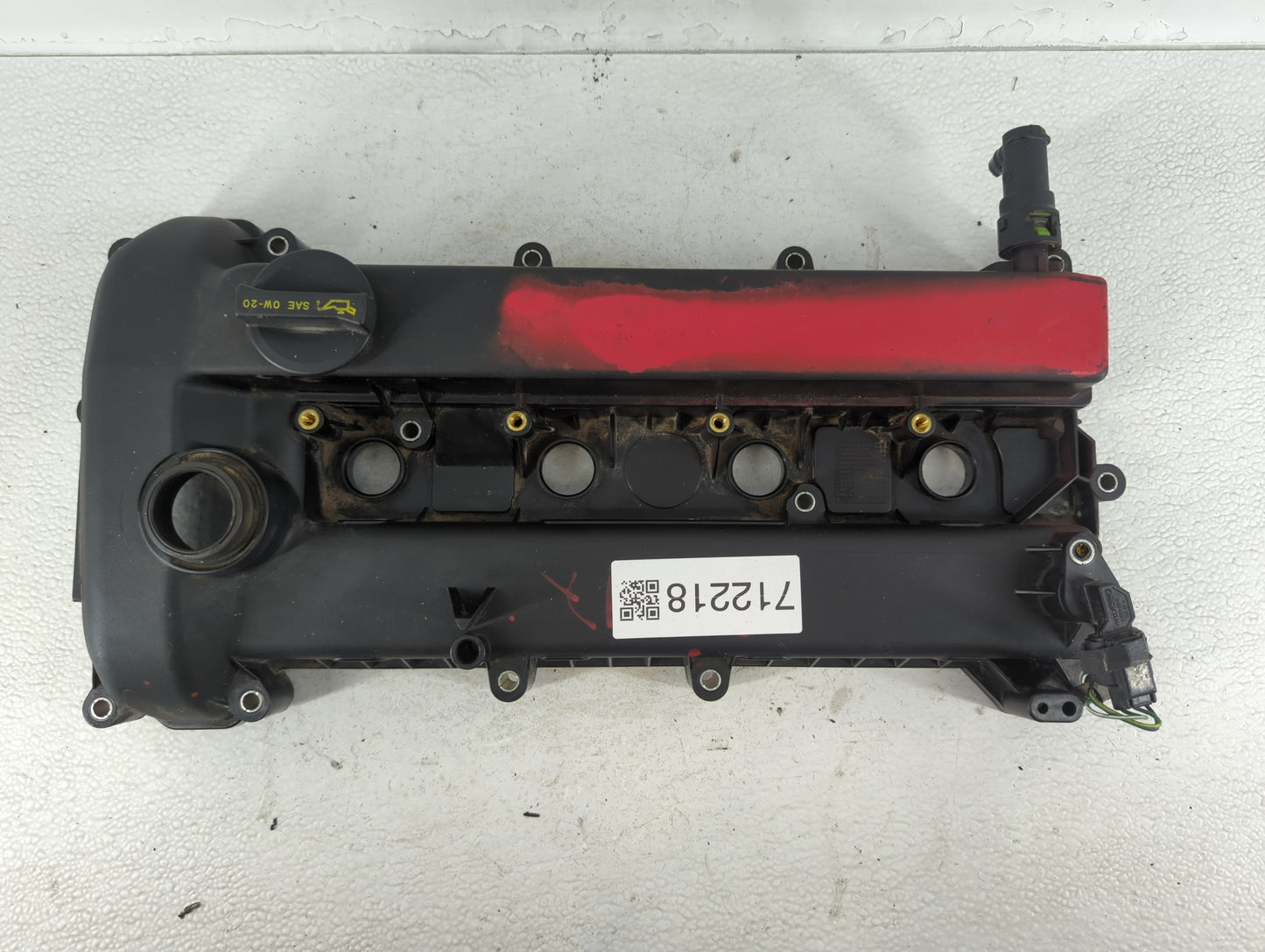 2011 Mazda 6 Driver Left Cylinder Head Valve Cover P/N:JF 7634 L502 E Fits OEM Used Auto Parts - Oemusedautoparts1.com