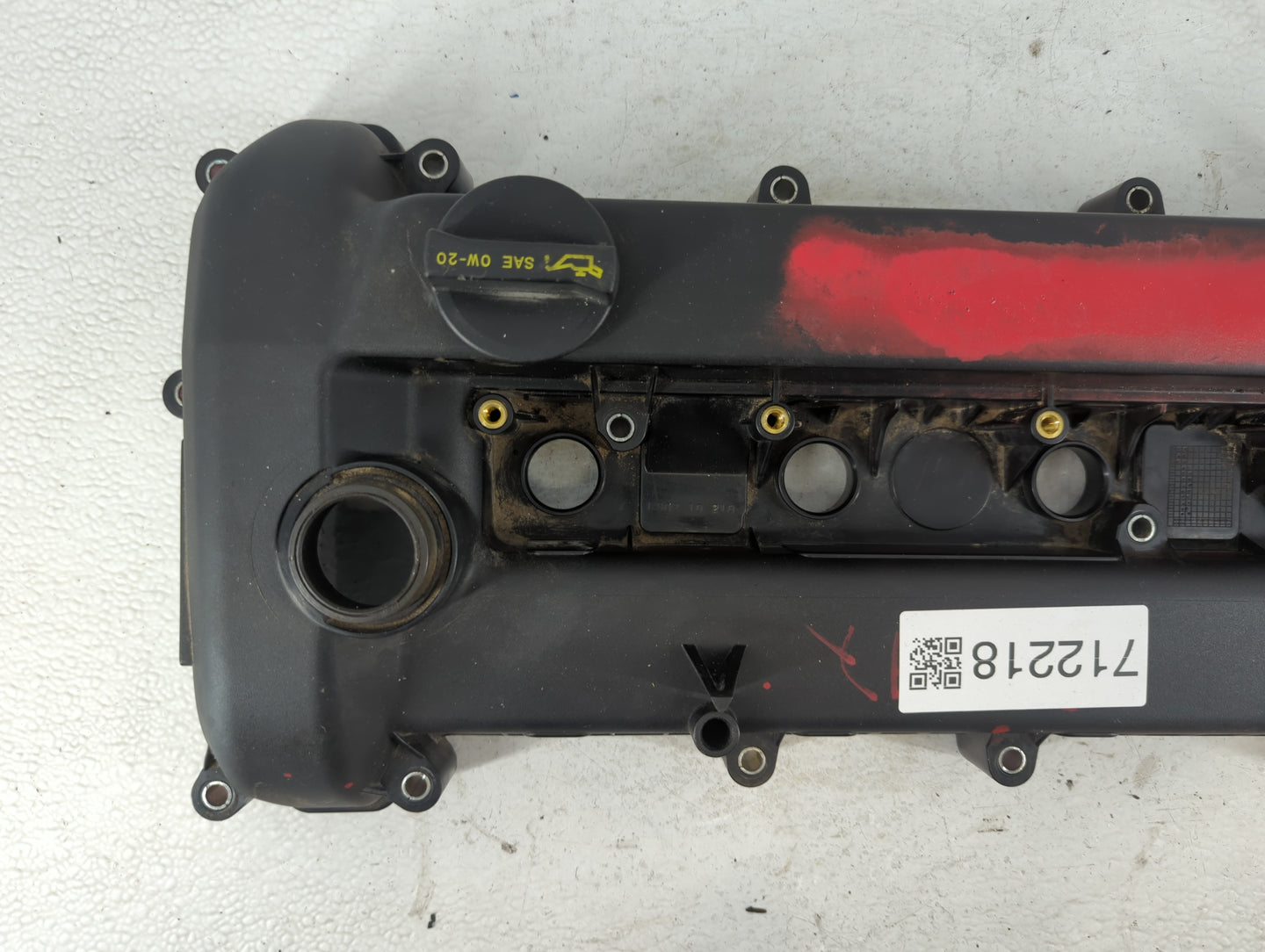2011 Mazda 6 Driver Left Cylinder Head Valve Cover P/N:JF 7634 L502 E Fits OEM Used Auto Parts - Oemusedautoparts1.com