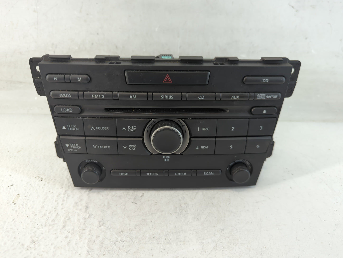 2011-2012 Mazda Cx-7 Radio AM FM Cd Player Receiver Replacement P/N:EH48 66 AR0 Fits Fits 2011 2012 OEM Used Auto Parts - Oe