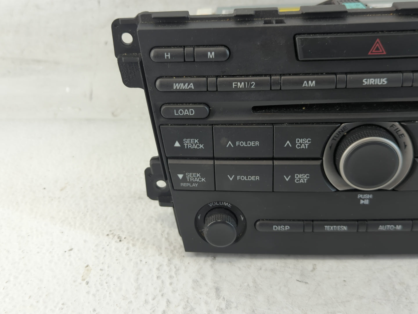 2011-2012 Mazda Cx-7 Radio AM FM Cd Player Receiver Replacement P/N:EH48 66 AR0 Fits Fits 2011 2012 OEM Used Auto Parts - Oe