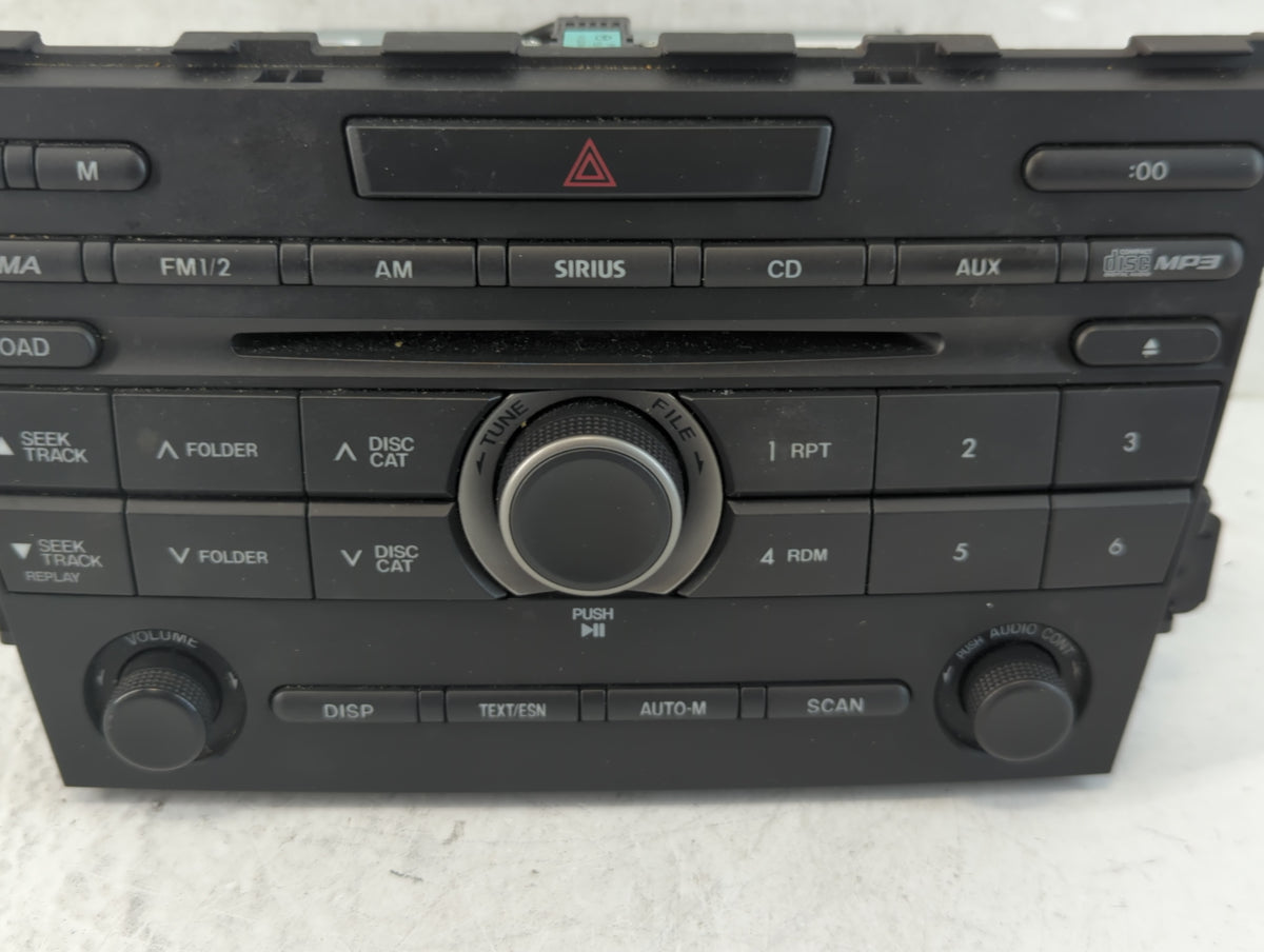 2011-2012 Mazda Cx-7 Radio AM FM Cd Player Receiver Replacement P/N:EH48 66 AR0 Fits 2011 2012 OEM Used Auto Parts - Oemused