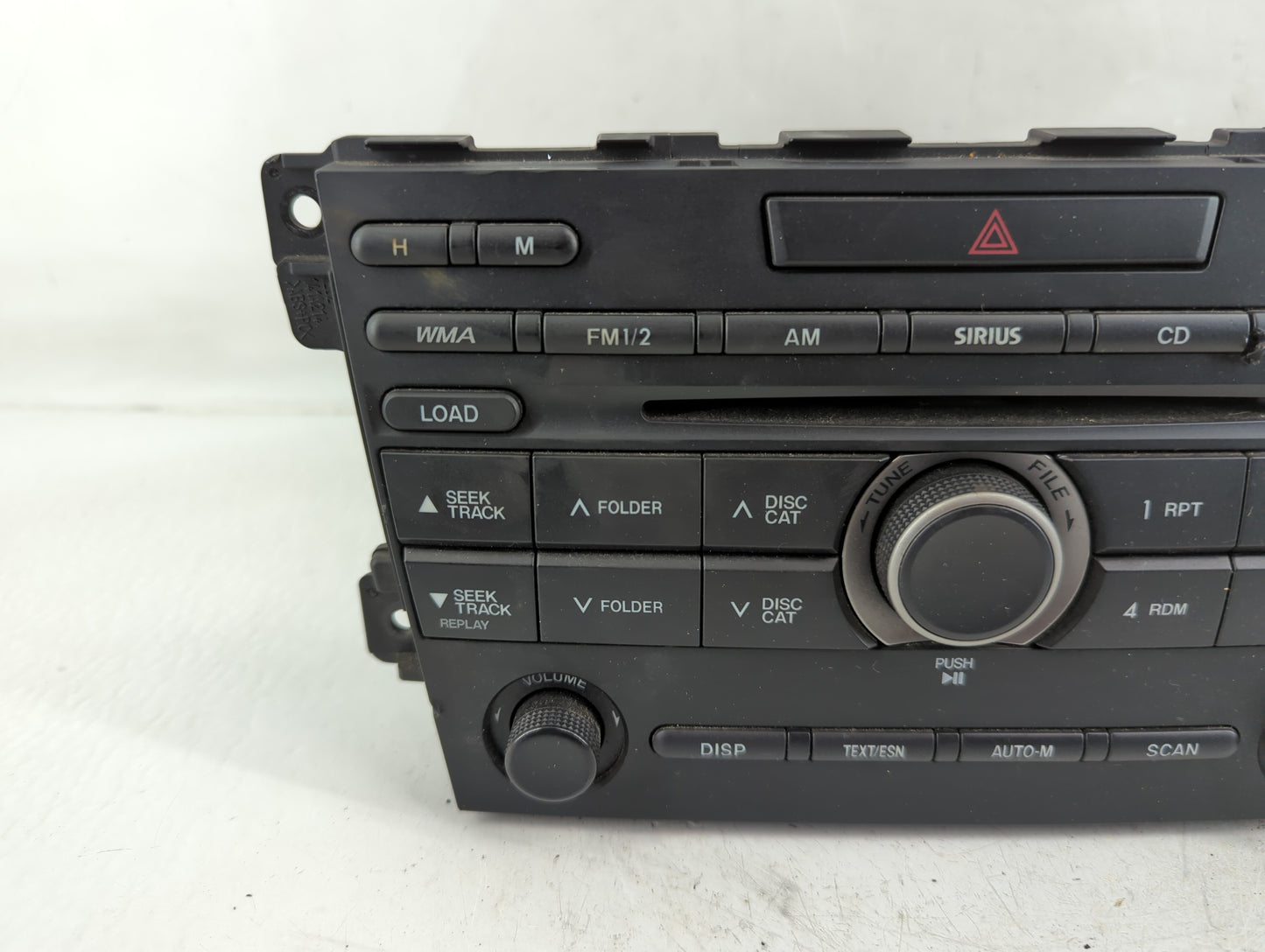 2010-2012 Mazda Cx-7 Radio AM FM Cd Player Receiver Replacement P/N:EH44 66 AR0 Fits Fits 2010 2011 2012 OEM Used Auto Parts