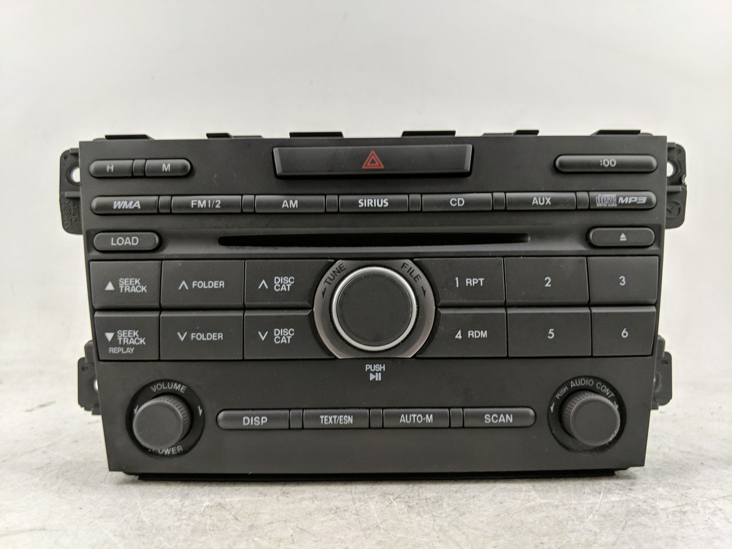 2011 Mazda Cx-7 Radio AM FM Cd Player Receiver Replacement P/N:14795246 Fits OEM Used Auto Parts - Oemusedautoparts1.com