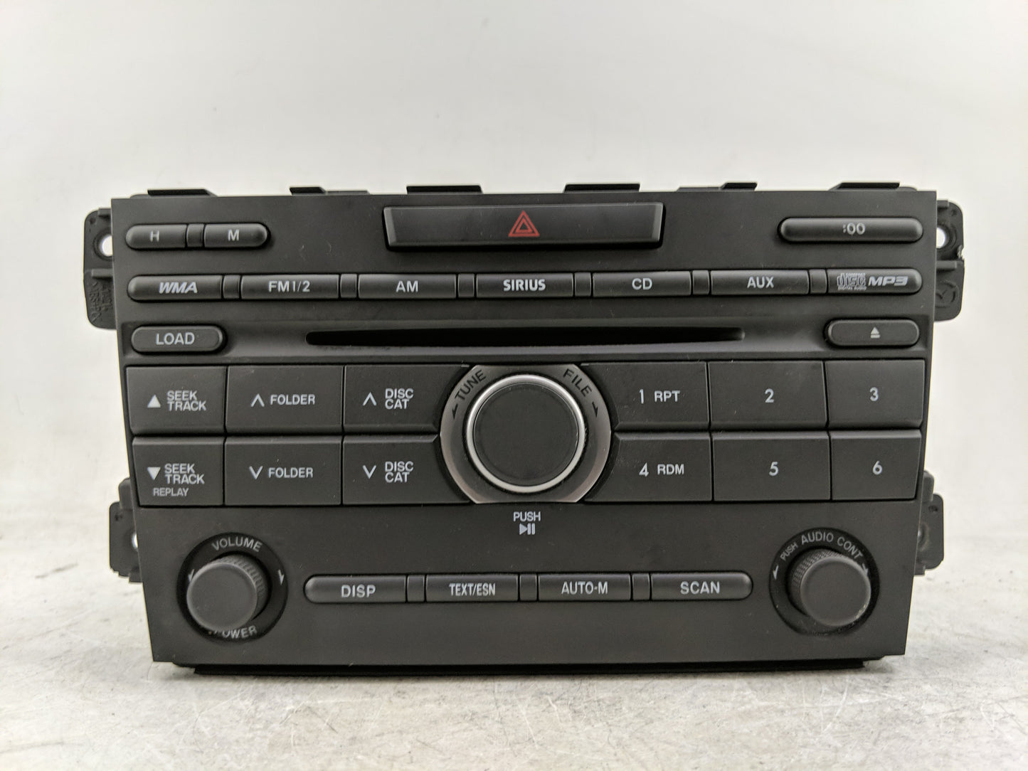 2011 Mazda Cx-7 Radio AM FM Cd Player Receiver Replacement P/N:14795246 Fits OEM Used Auto Parts - Oemusedautoparts1.com