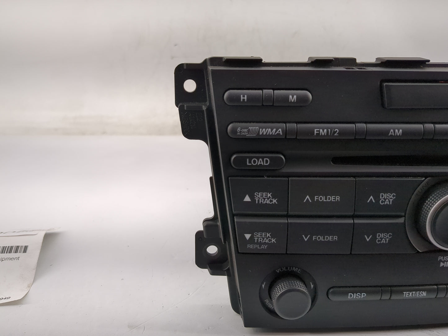 2010-2012 Mazda Cx-7 Radio AM FM Cd Player Receiver Replacement P/N:14795262 EH49 66 ARX Fits Fits 2010 2011 2012 OEM Used A