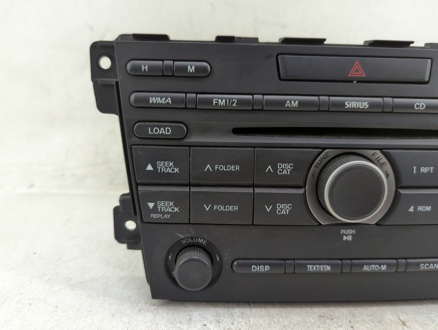 2010-2012 Mazda Cx-7 Radio AM FM Cd Player Receiver Replacement P/N:EH48 66 9R0 Fits Fits 2010 2011 2012 OEM Used Auto Parts
