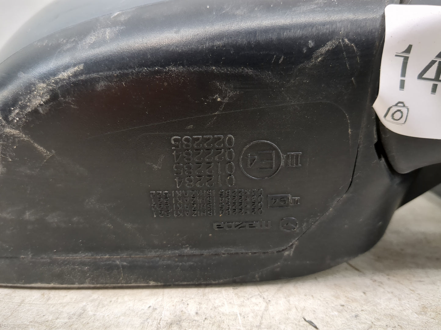 2010-2012 Mazda Cx-7 Passenger Side View Mirror - Right Door Mirror OEM Used - Oemusedautoparts1.com