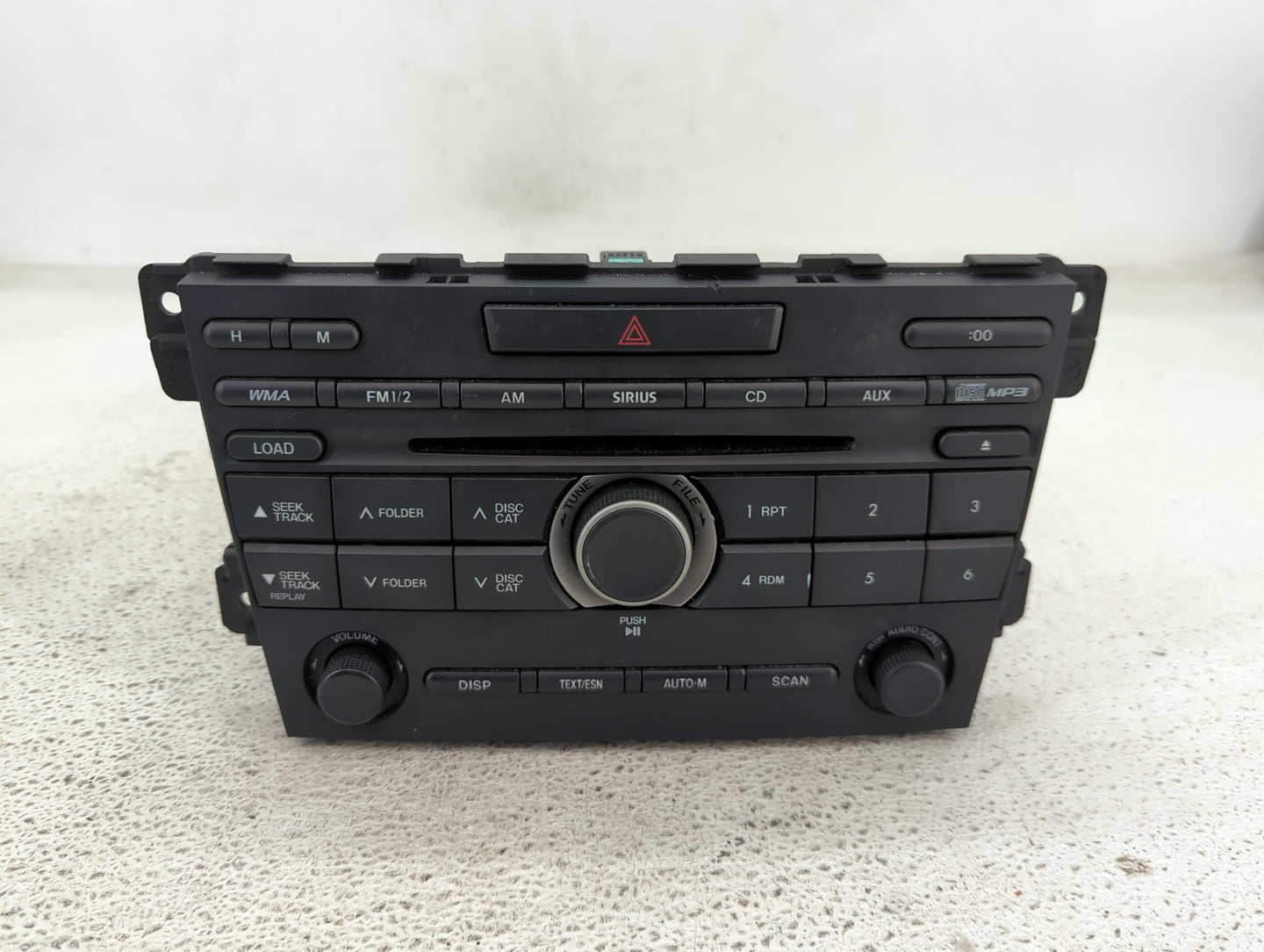 2010-2012 Mazda Cx-7 Radio AM FM Cd Player Receiver Replacement P/N:EH48 66 AR0 Fits Fits 2010 2011 2012 OEM Used Auto Parts