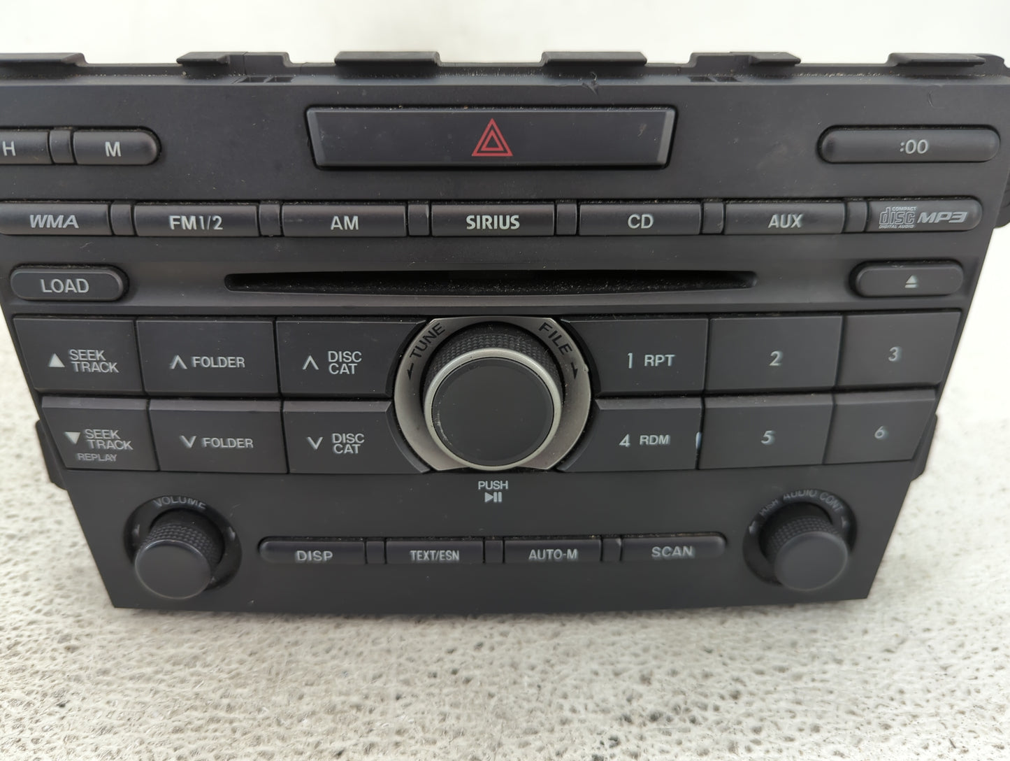 2010-2012 Mazda Cx-7 Radio AM FM Cd Player Receiver Replacement P/N:EH48 66 AR0 Fits Fits 2010 2011 2012 OEM Used Auto Parts