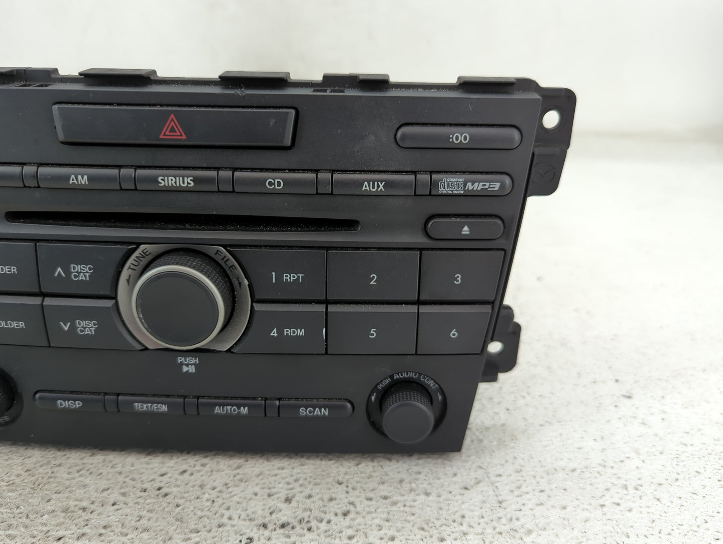 2010-2012 Mazda Cx-7 Radio AM FM Cd Player Receiver Replacement P/N:EH48 66 AR0 Fits Fits 2010 2011 2012 OEM Used Auto Parts