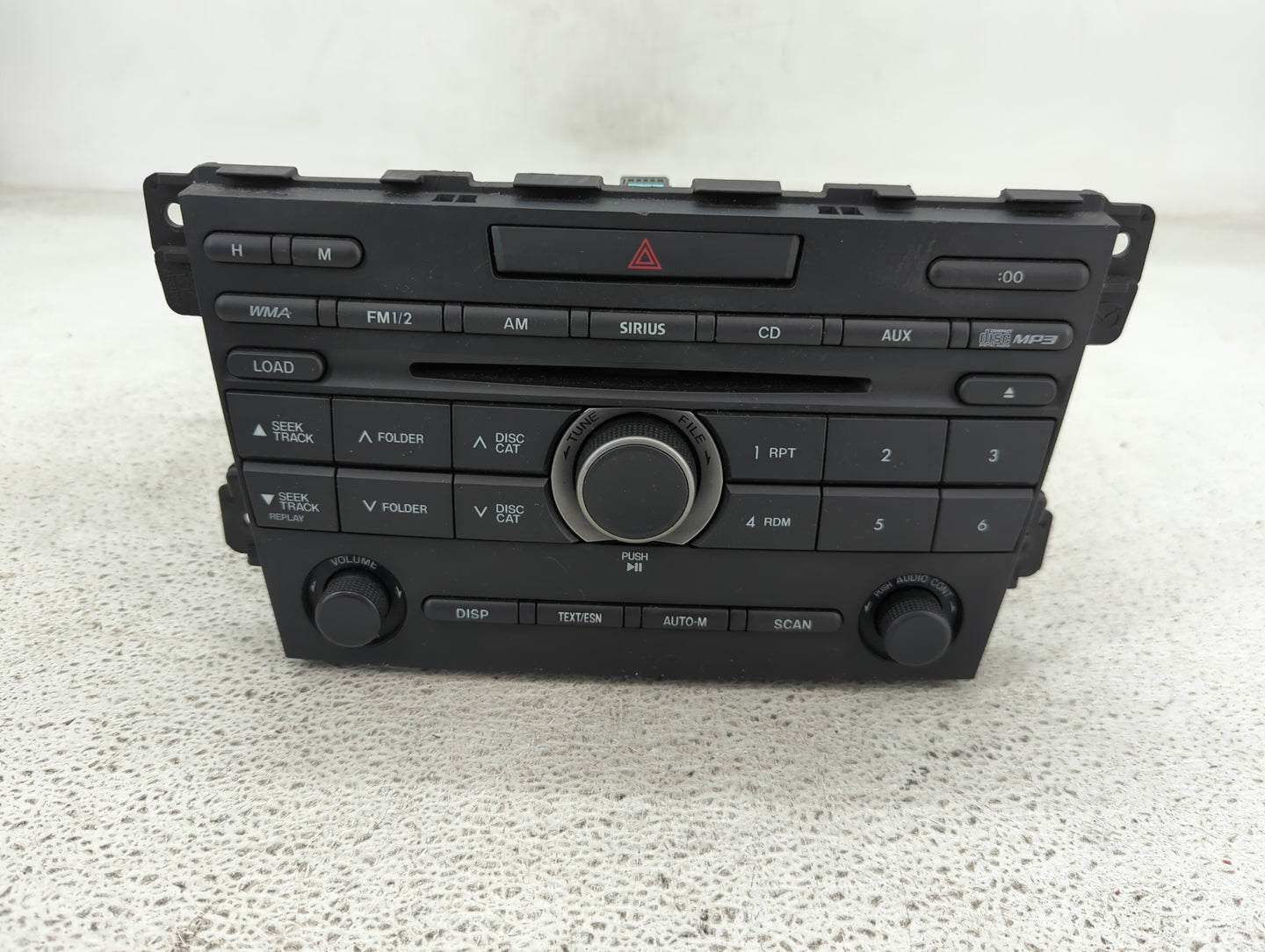 2010-2012 Mazda Cx-7 Radio AM FM Cd Player Receiver Replacement P/N:EH48 66 AR0 Fits Fits 2010 2011 2012 OEM Used Auto Parts