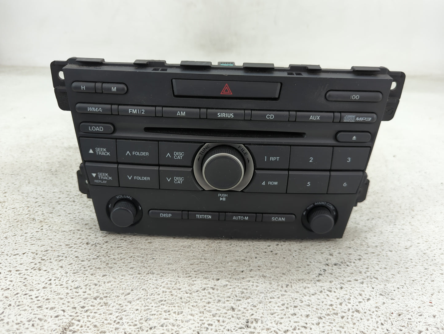 2010-2012 Mazda Cx-7 Radio AM FM Cd Player Receiver Replacement P/N:EH48 66 AR0 Fits Fits 2010 2011 2012 OEM Used Auto Parts