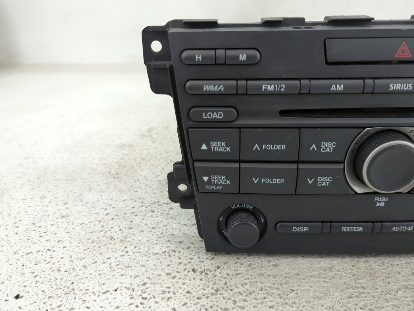 2010-2012 Mazda Cx-7 Radio AM FM Cd Player Receiver Replacement P/N:EH48 66 AR0 Fits Fits 2010 2011 2012 OEM Used Auto Parts