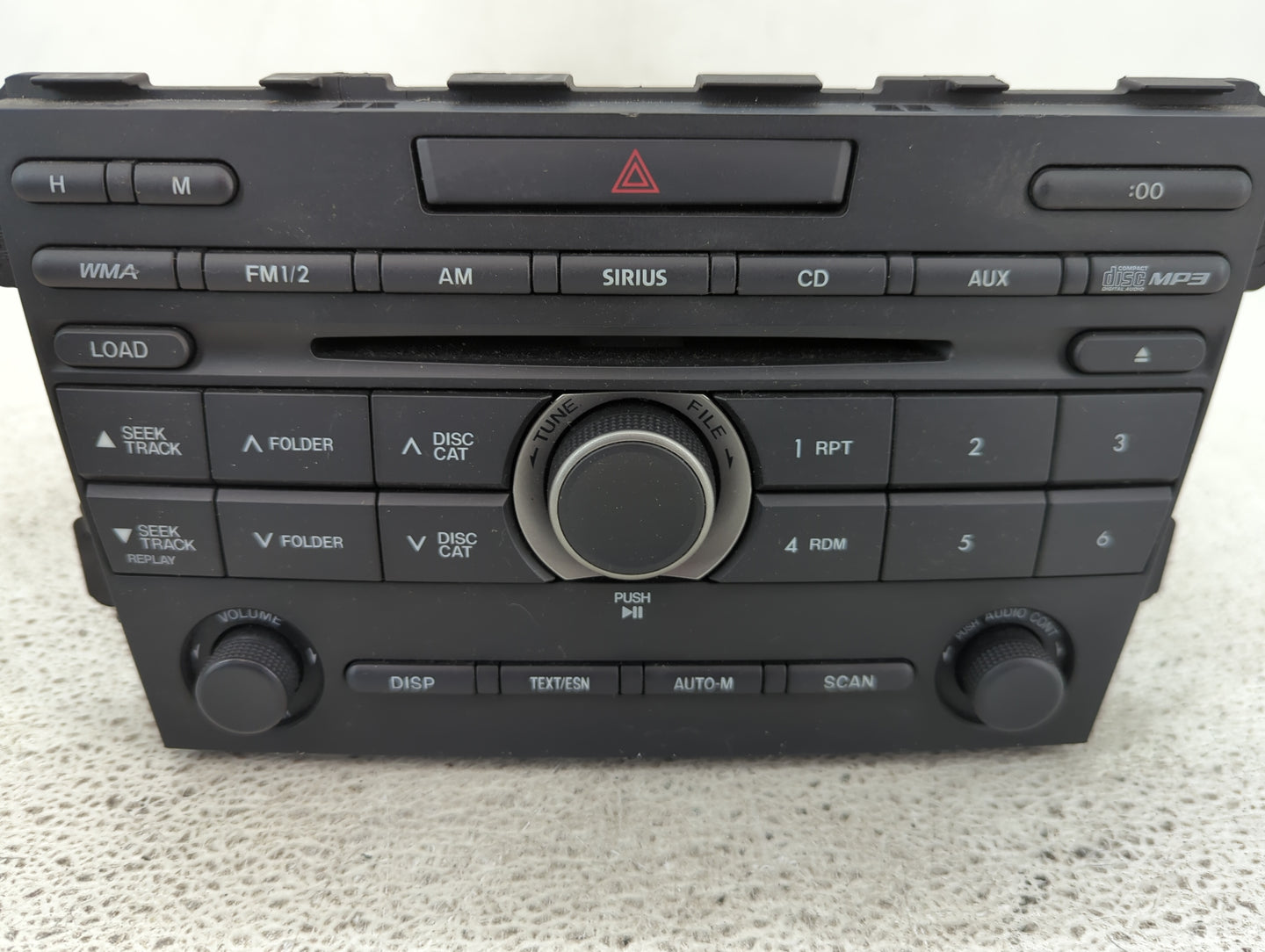 2010-2012 Mazda Cx-7 Radio AM FM Cd Player Receiver Replacement P/N:EH48 66 AR0 Fits Fits 2010 2011 2012 OEM Used Auto Parts