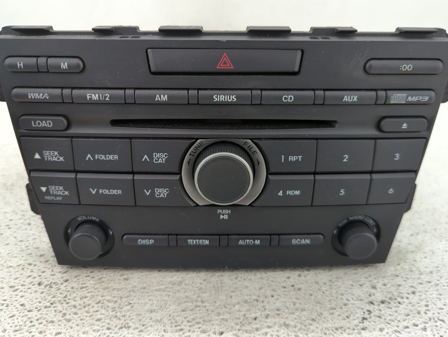 2010-2012 Mazda Cx-7 Radio AM FM Cd Player Receiver Replacement P/N:EH48 66 AR0 Fits Fits 2010 2011 2012 OEM Used Auto Parts