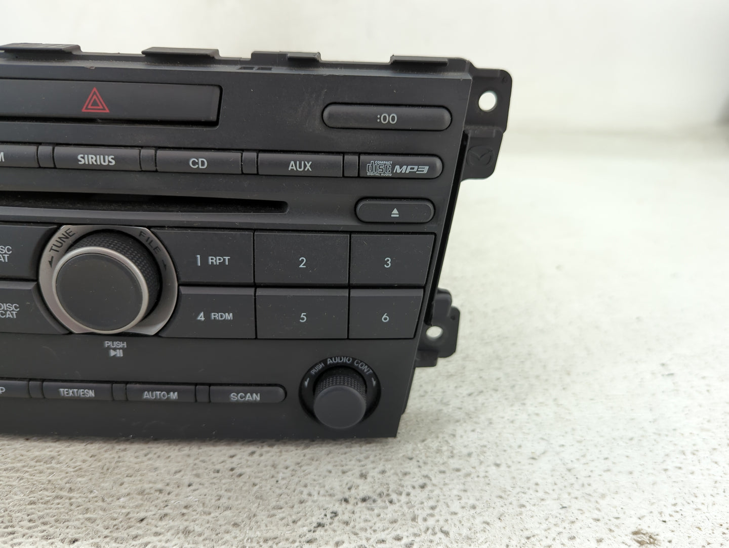 2010-2012 Mazda Cx-7 Radio AM FM Cd Player Receiver Replacement P/N:EH48 66 AR0 Fits Fits 2010 2011 2012 OEM Used Auto Parts