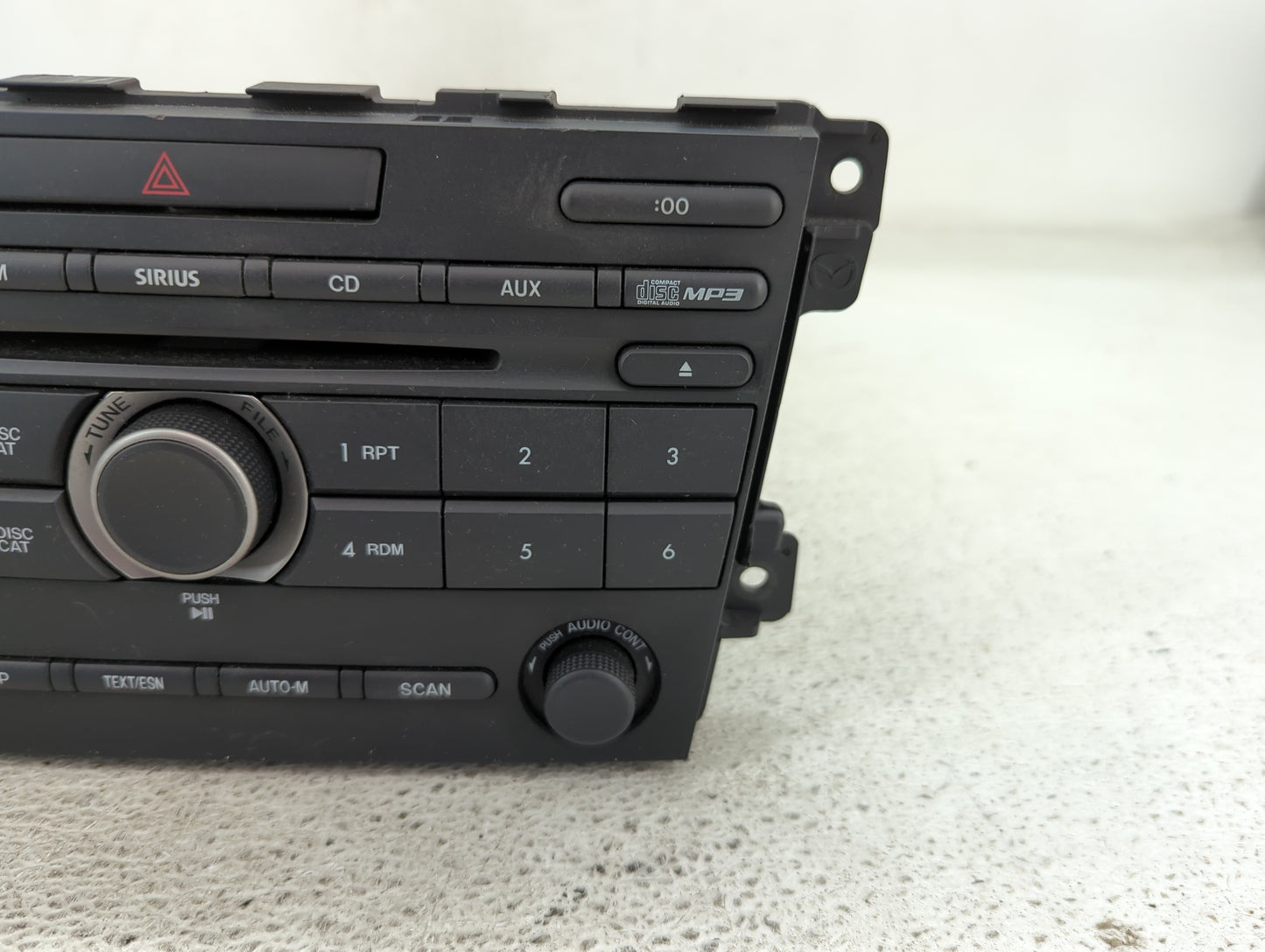 2010-2012 Mazda Cx-7 Radio AM FM Cd Player Receiver Replacement P/N:EH48 66 AR0 Fits Fits 2010 2011 2012 OEM Used Auto Parts
