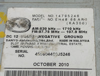 2010-2012 Mazda Cx-7 Radio AM FM Cd Player Receiver Replacement P/N:EH4466AH0B 14795048, EH4866AR0 Fits Fits 2010 2011 2012 