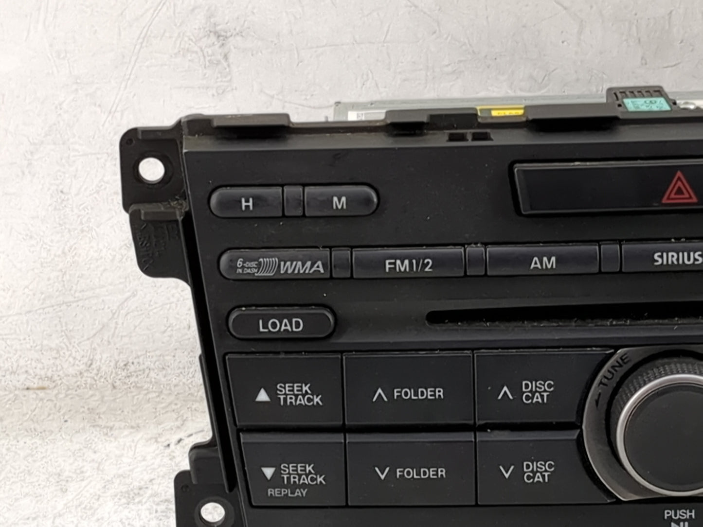 2011-2012 Mazda Cx-7 Radio AM FM Cd Player Receiver Replacement P/N:14795267 EH4966ARX Fits Fits 2011 2012 OEM Used Auto Par