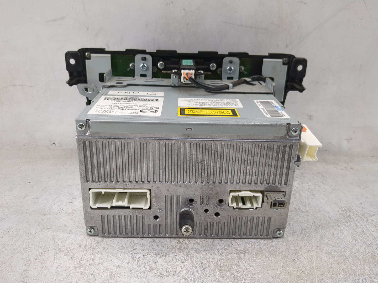 2011-2012 Mazda Cx-7 Radio AM FM Cd Player Receiver Replacement P/N:14795267 EH4966ARX Fits Fits 2011 2012 OEM Used Auto Par