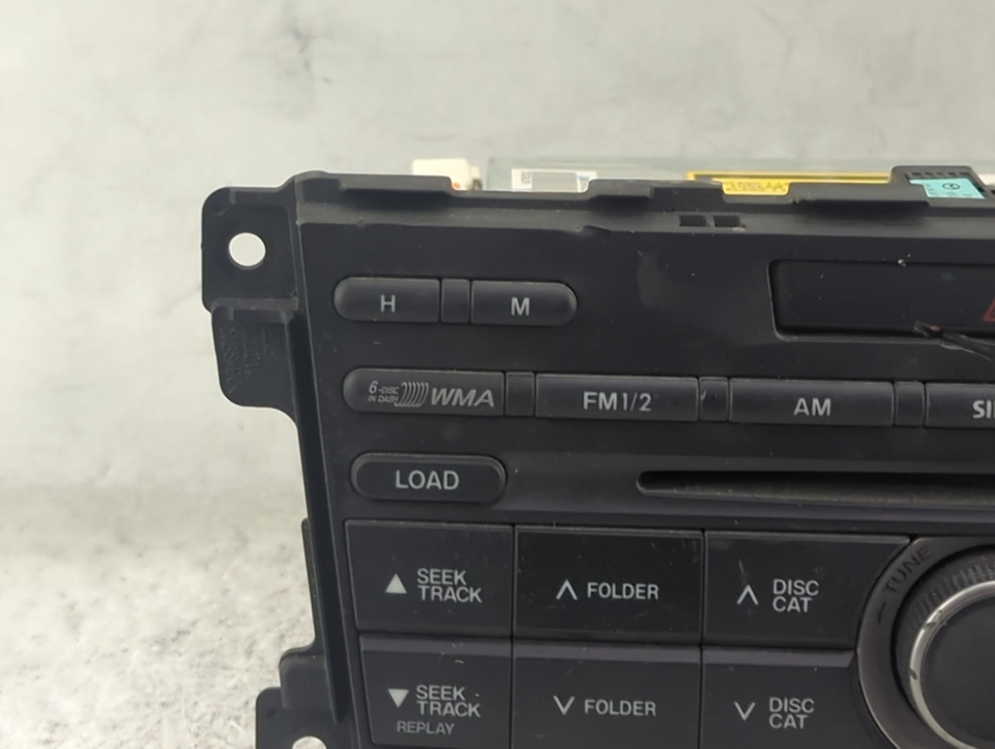 2011-2012 Mazda Cx-7 Radio AM FM Cd Player Receiver Replacement P/N:14795267 EH4966ARX Fits Fits 2011 2012 OEM Used Auto Par