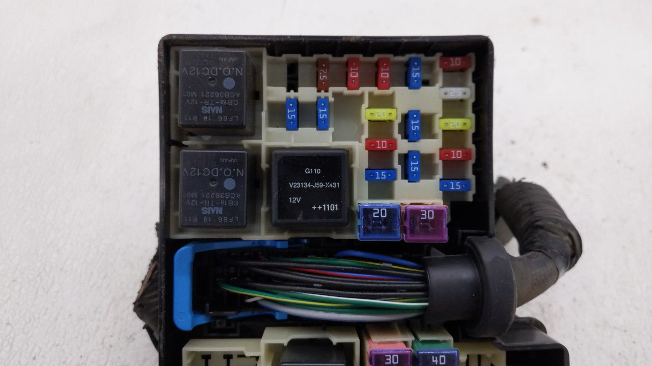 2010-2012 Mazda Cx-7 Fusebox Fuse Box Panel Relay Module P/N:EG21-66767 Fits Fits 2010 2011 2012 OEM Used Auto Parts - Oemus