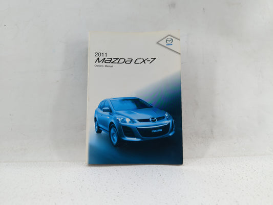 2011 Mazda Cx-7 Owners Manual Book Guide P/N:9999-95-080C-11 OBM8-EA-10I OEM Used Auto Parts - Oemusedautoparts1.com