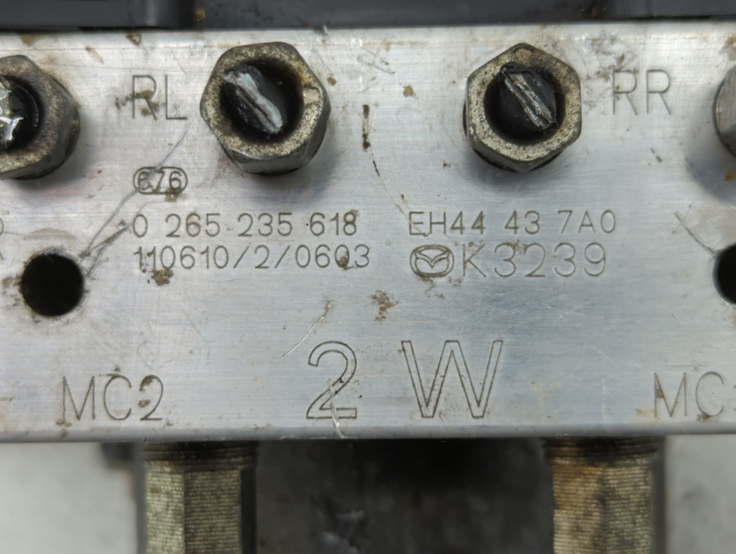 2010-2012 Mazda Cx-7 ABS Pump Control Module Replacement P/N:EH44 43 7A0 Fits Fits 2010 2011 2012 OEM Used Auto Parts - Oemu