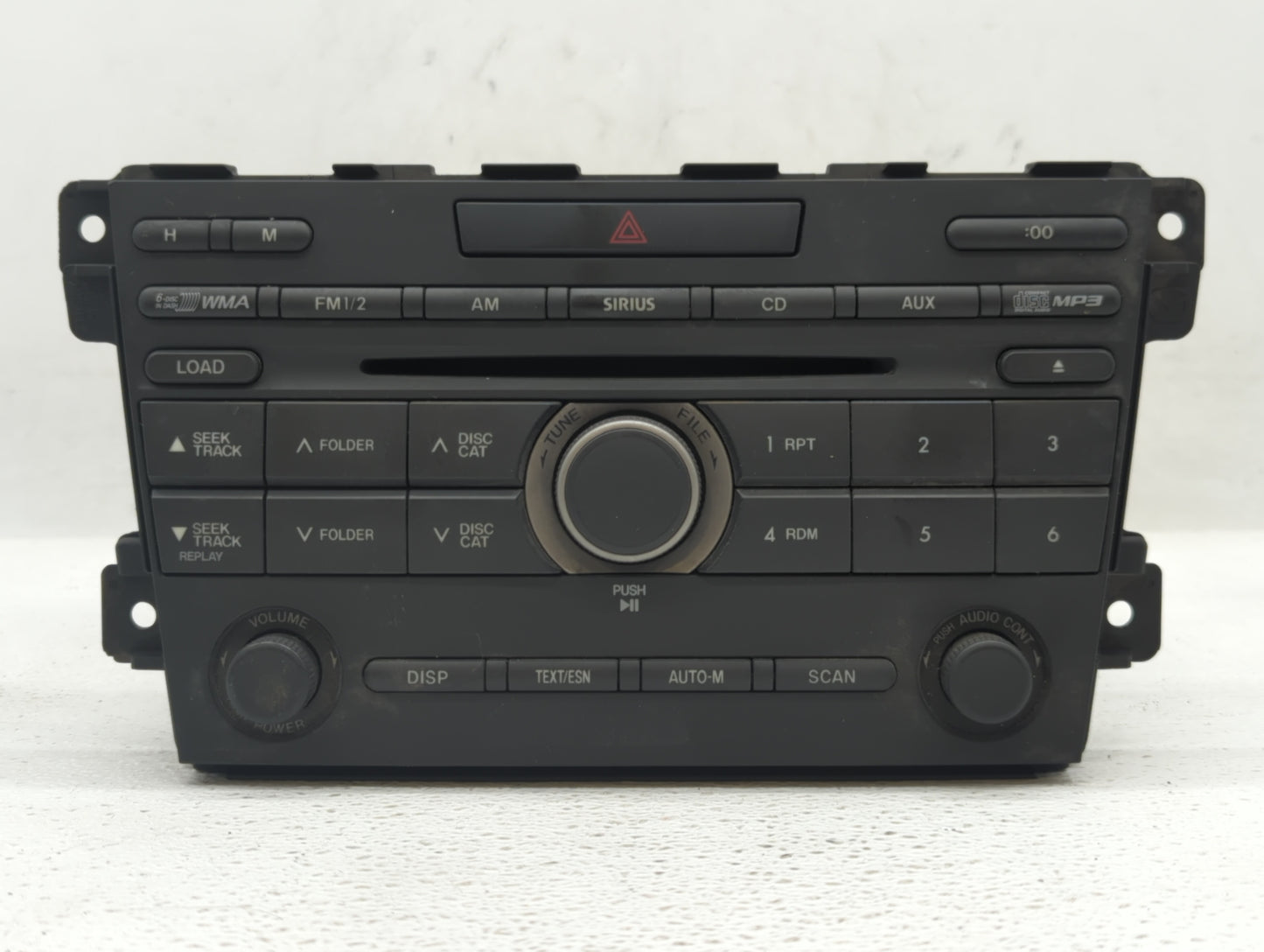2011-2012 Mazda Cx-7 Radio AM FM Cd Player Receiver Replacement P/N:EH49 66 ARX Fits Fits 2011 2012 OEM Used Auto Parts - Oe