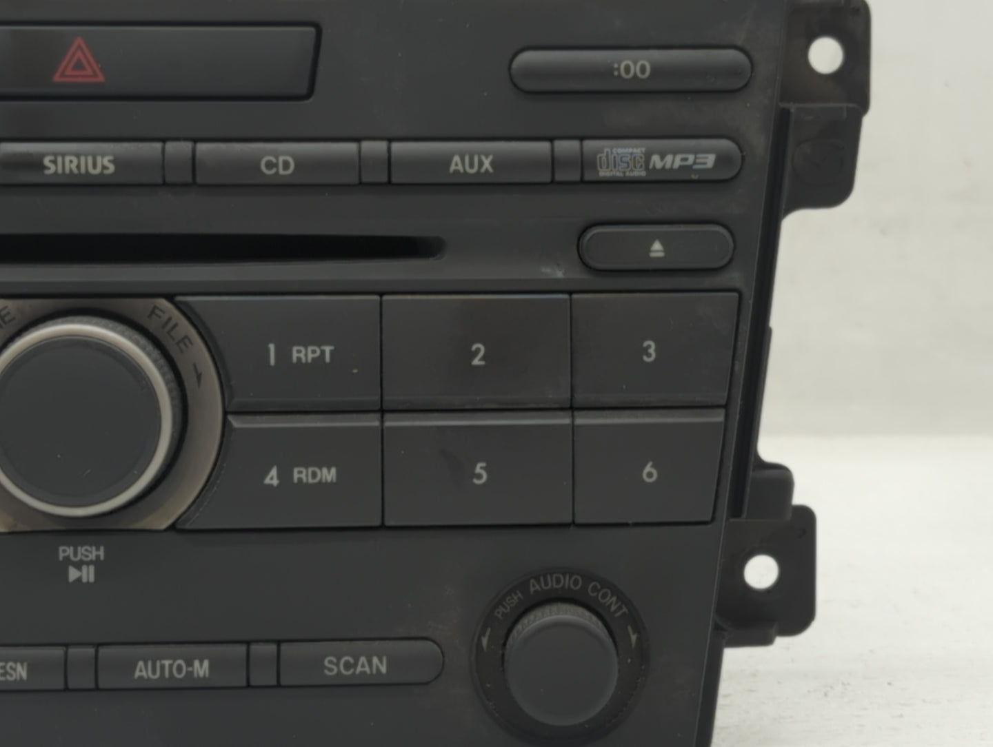 2011-2012 Mazda Cx-7 Radio AM FM Cd Player Receiver Replacement P/N:EH49 66 ARX Fits Fits 2011 2012 OEM Used Auto Parts - Oe