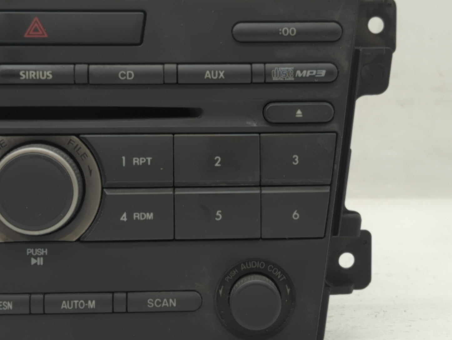 2011-2012 Mazda Cx-7 Radio AM FM Cd Player Receiver Replacement P/N:EH49 66 ARX Fits Fits 2011 2012 OEM Used Auto Parts - Oe