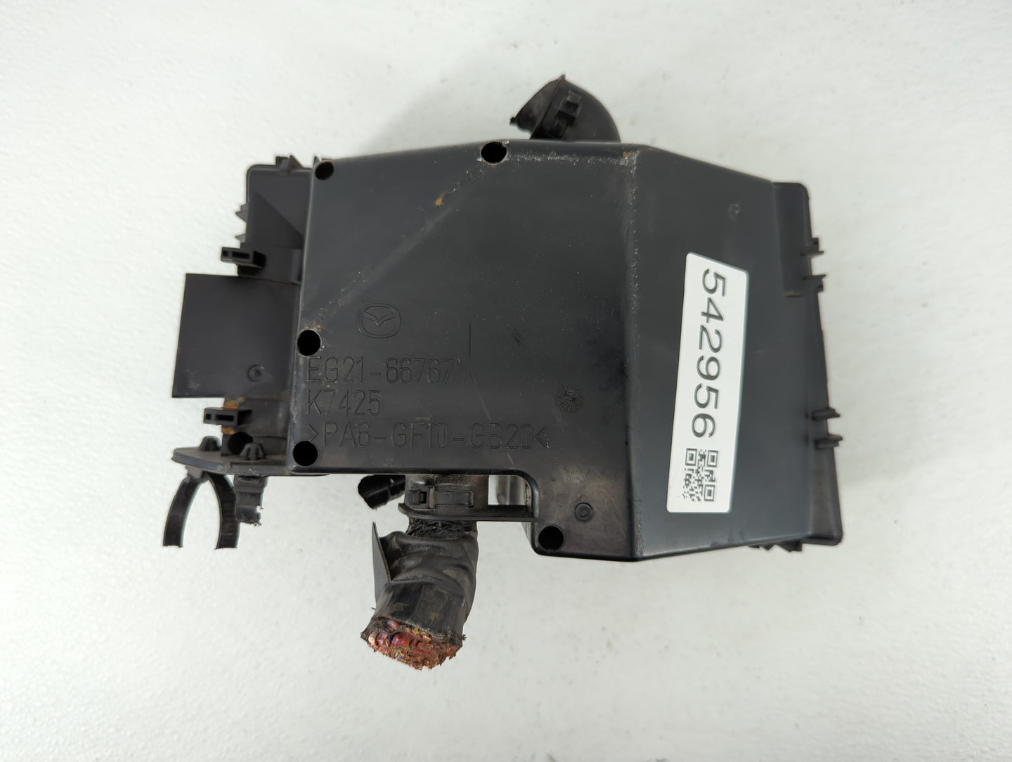 2010-2012 Mazda Cx-7 Fusebox Fuse Box Panel Relay Module P/N:EG23-66765 Fits Fits 2010 2011 2012 OEM Used Auto Parts - Oemus