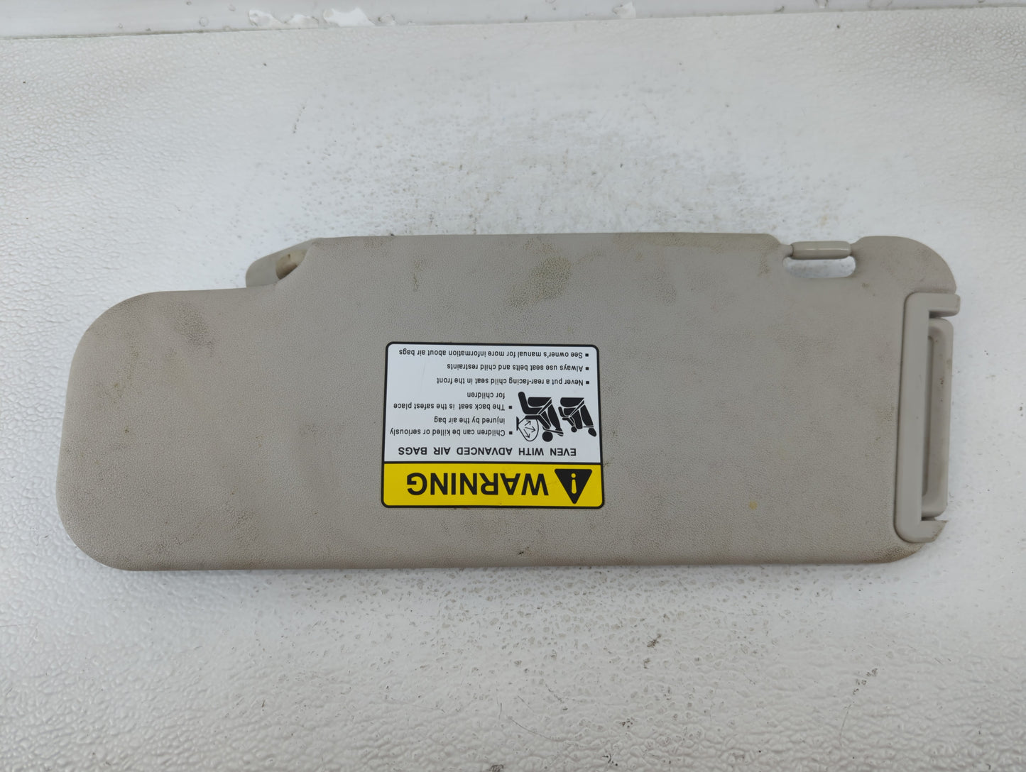 2010-2012 Mazda Cx-7 Sun Visor Shade Replacement Passenger Right Mirror Fits Fits 2010 2011 2012 OEM Used Auto Parts - Oemus