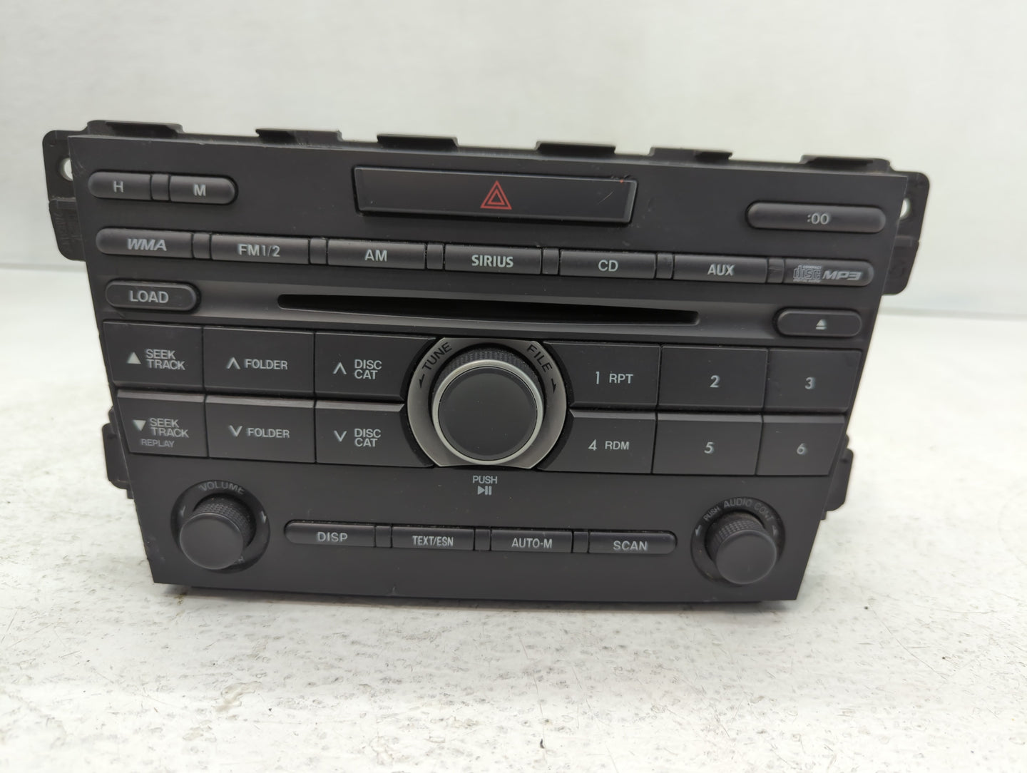 2010-2012 Mazda Cx-7 Radio AM FM Cd Player Receiver Replacement P/N:14795246 EH48 66 AR0 Fits Fits 2010 2011 2012 OEM Used A